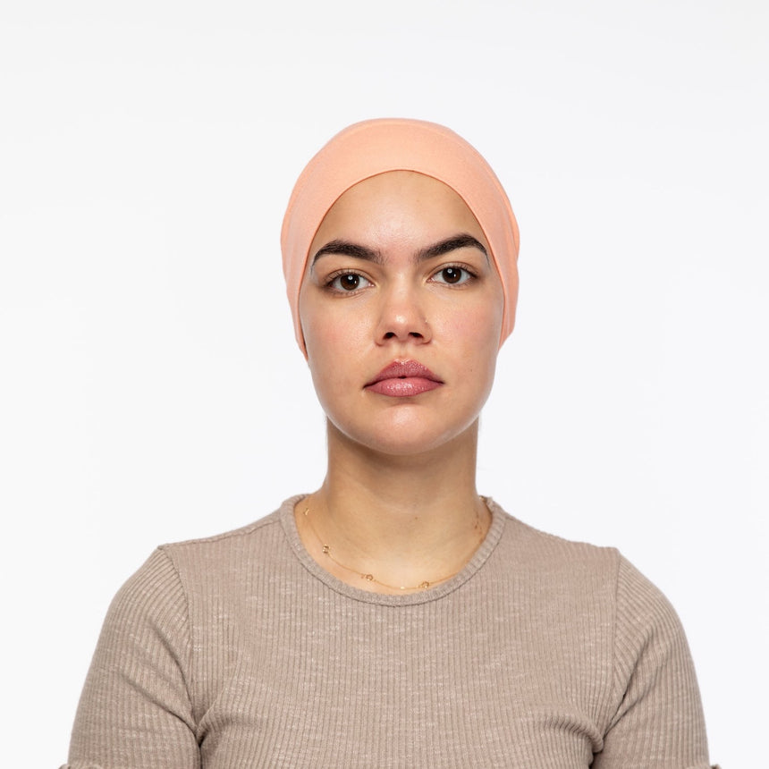 Under Scarf - Light Peach