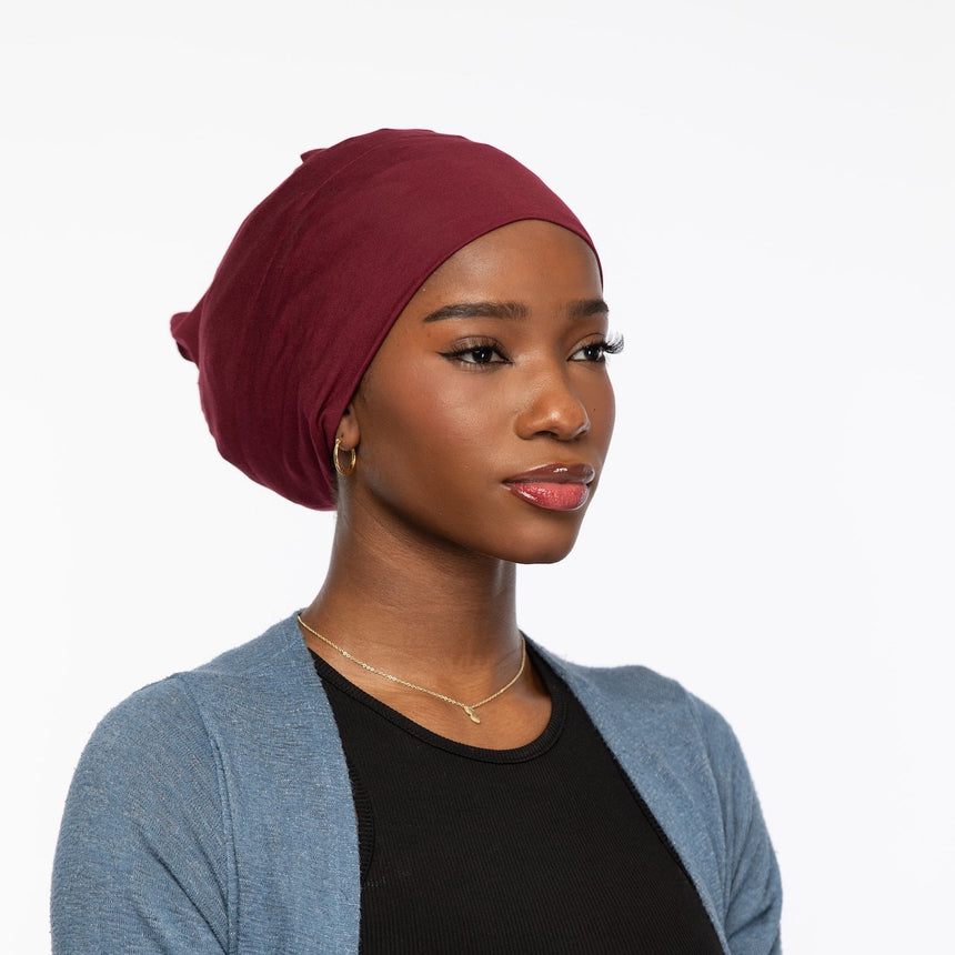 Under Scarf - Burgundy