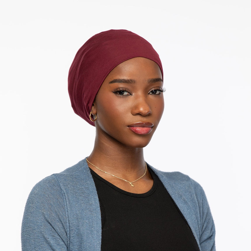 Under Scarf - Burgundy