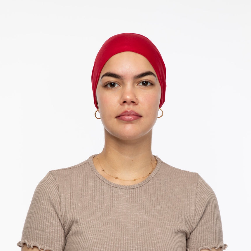 Under Scarf - Ruby Red