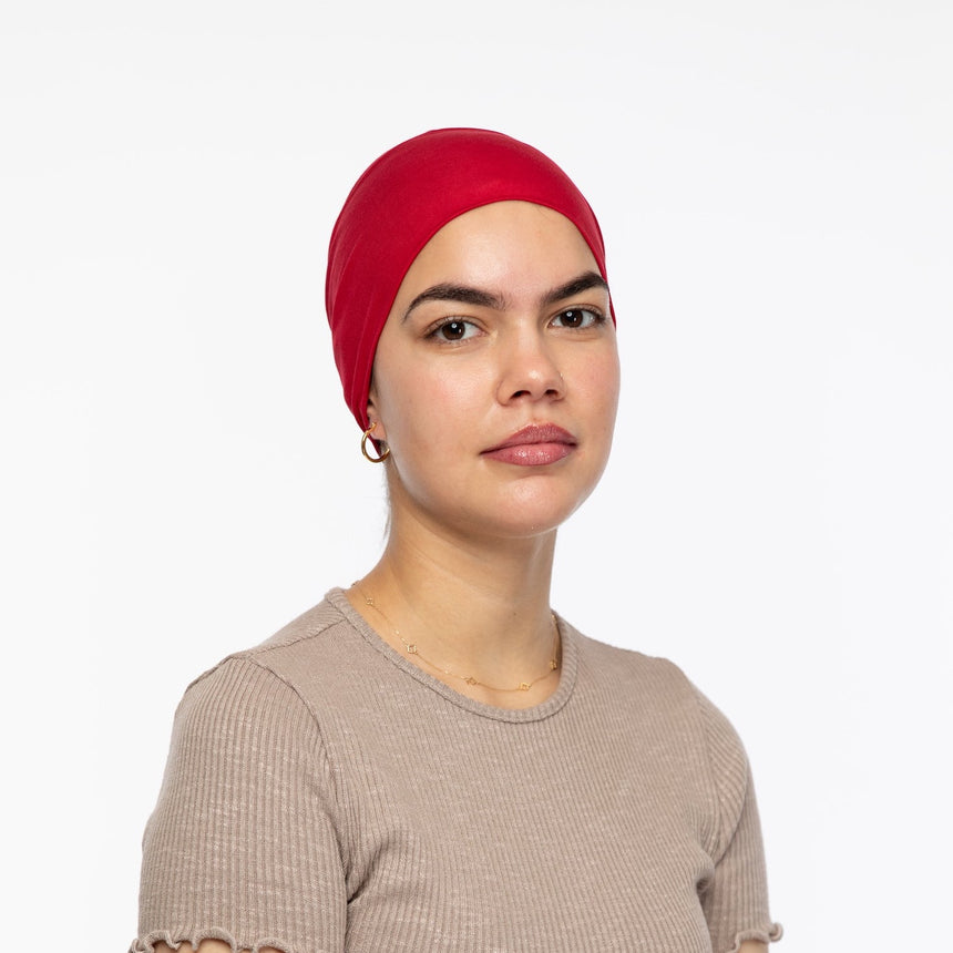 Under Scarf - Ruby Red