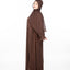 Simply Lace Abaya - Chocolate
