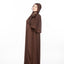 Simply Lace Abaya - Chocolate