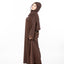 Simply Lace Abaya - Chocolate