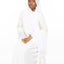 Solstice Abaya - White
