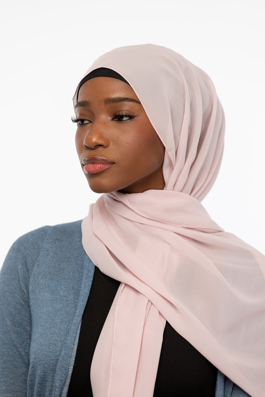 Premium Chiffon - Powder Pink