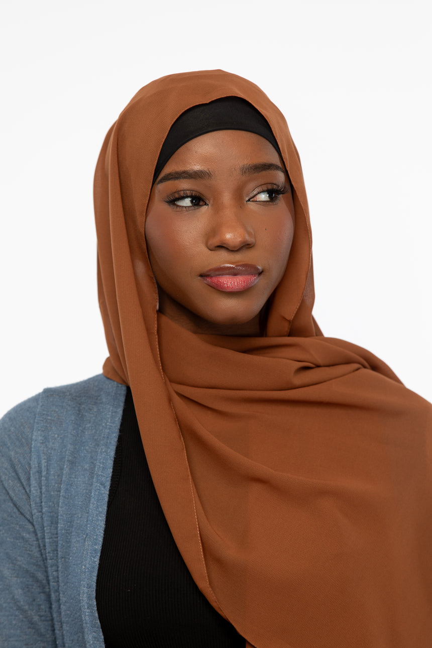 Premium Chiffon - Cocoa