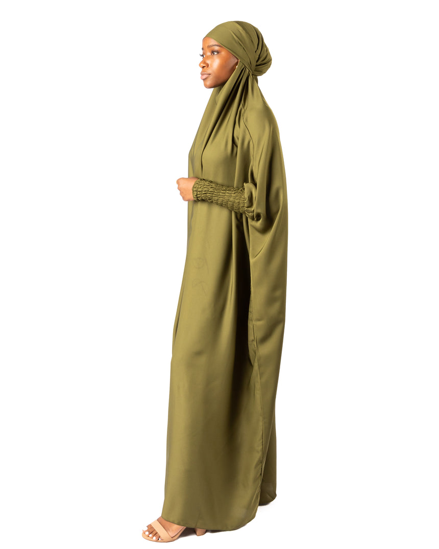 Jilbab - Forest Green