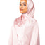 Premium Satin Hijab - Pink Bouquet