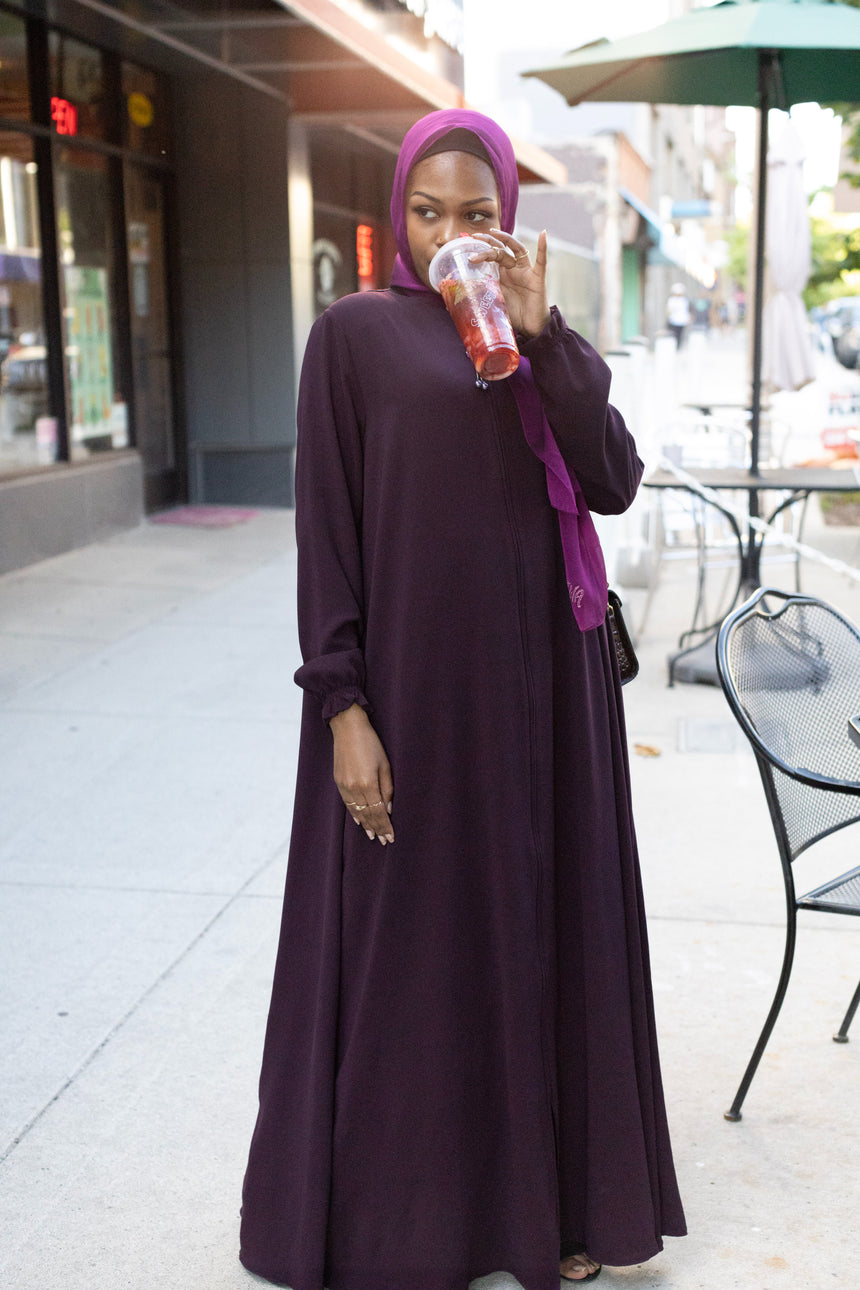 SIMPLY Abaya - Plum