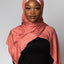 'Jersey ' Maxi Hijab - Coral Pink